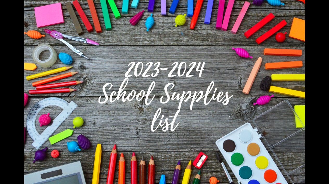 School Supply banner